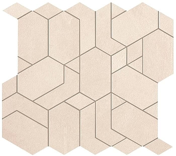 Мозаика Boost Pro Ivory Mosaico Shapes 31x33.5